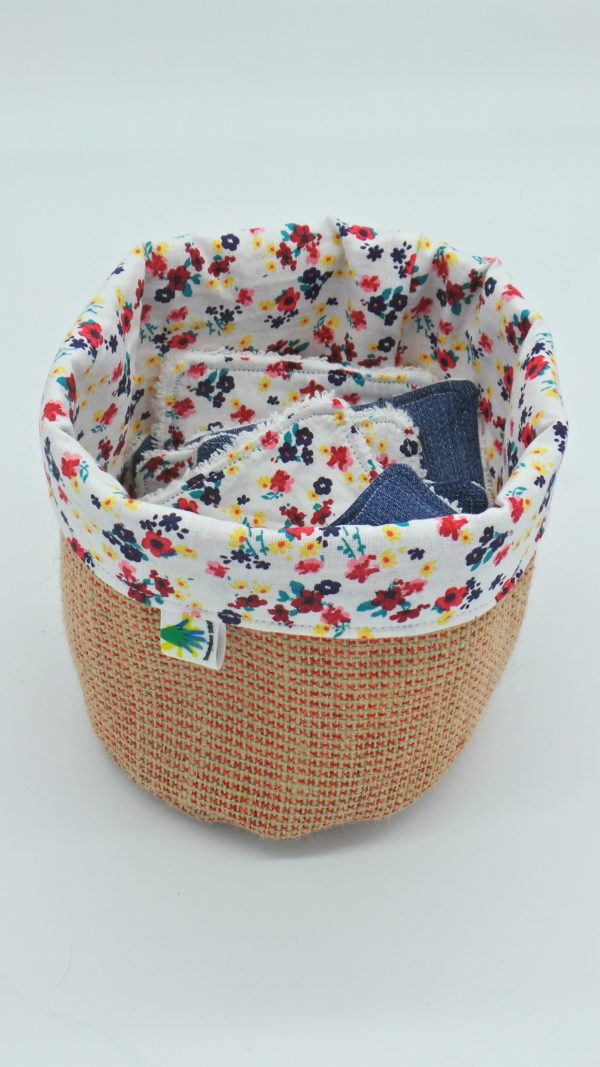 panière fleuri